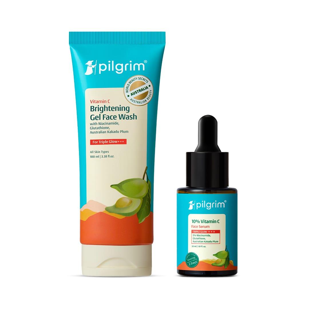 Vitamin C Glow Power Duo - Pilgrim shop | Buy On Curvmart | Beauty products
