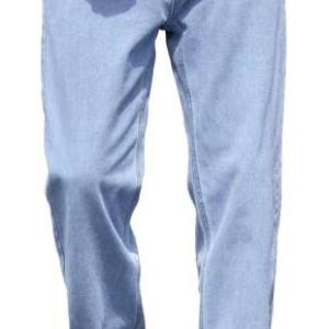 Men Relaxed Fit Mid Rise Light Blue Jeans