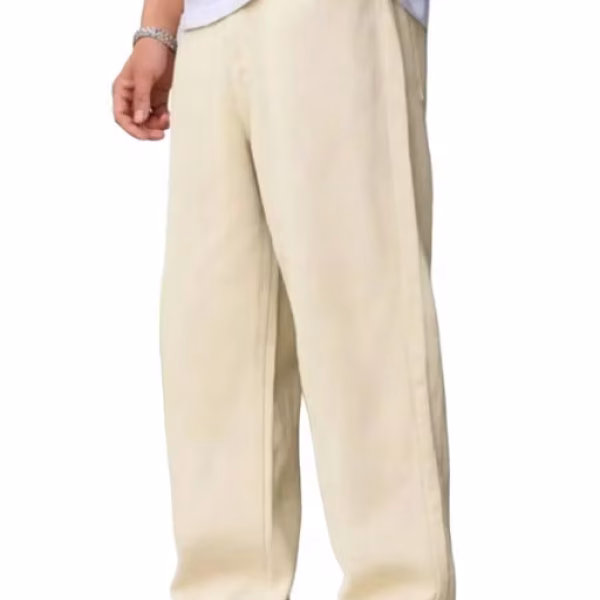 Baggi Cream Jean's for men