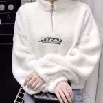 Black Far Jacket for Woman