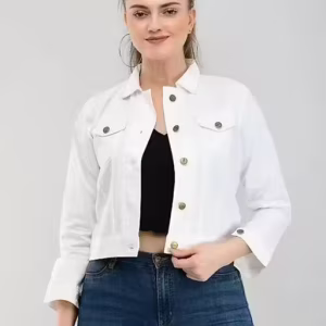 WHITE COLOUR WOMEN JACKET