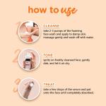 Vitamin C Glow Like A Pro Combo | Foaming Face Wash, Toner, Serum | Fights Hyperpigmentation | Improves Uneven Skin Tone | 100% Vegan | All Skin Types