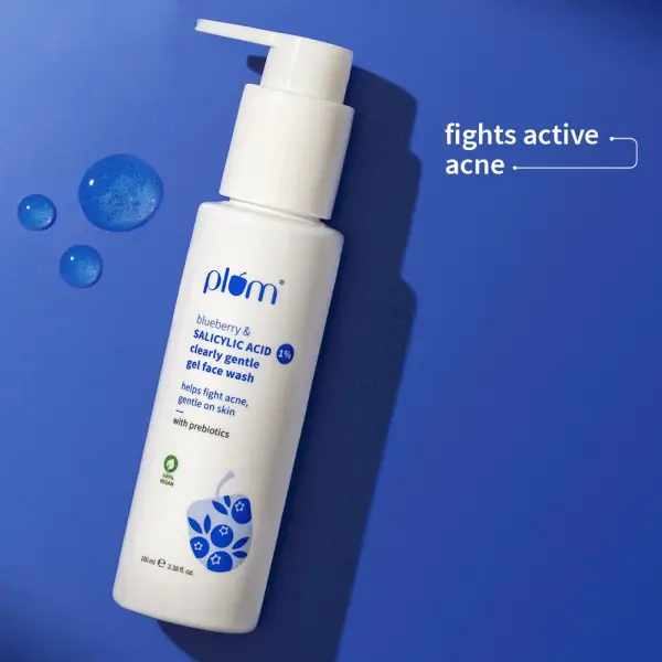 1% Salicylic Acid Clearly Gentle Gel Face Wash For Acne-Prone Skin
