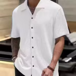 Shirt, shirt, SHIRT, imported popcorn febric shirt, PRINTED