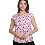 Varenyam Printed women's rayon top